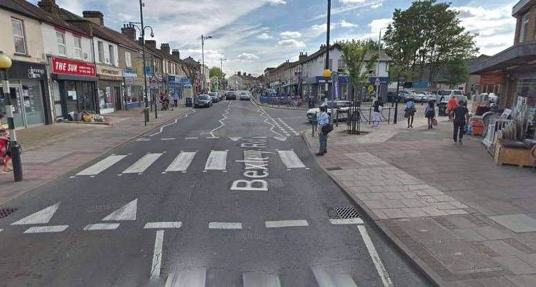 The incident happened off Bexley Road in Erith. Picture: Google Street View