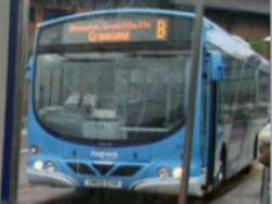 One of the first Fastrack buses in Dartford which entered service in 2006