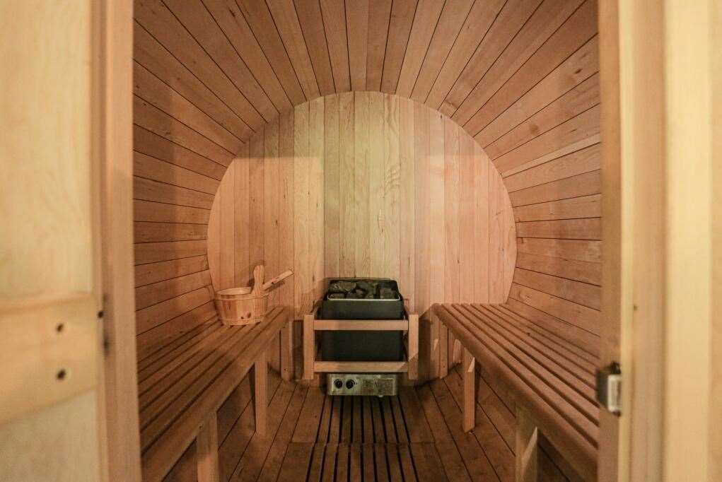 The Broadstairs house has a sauna in the garden. Picture: Rightmove