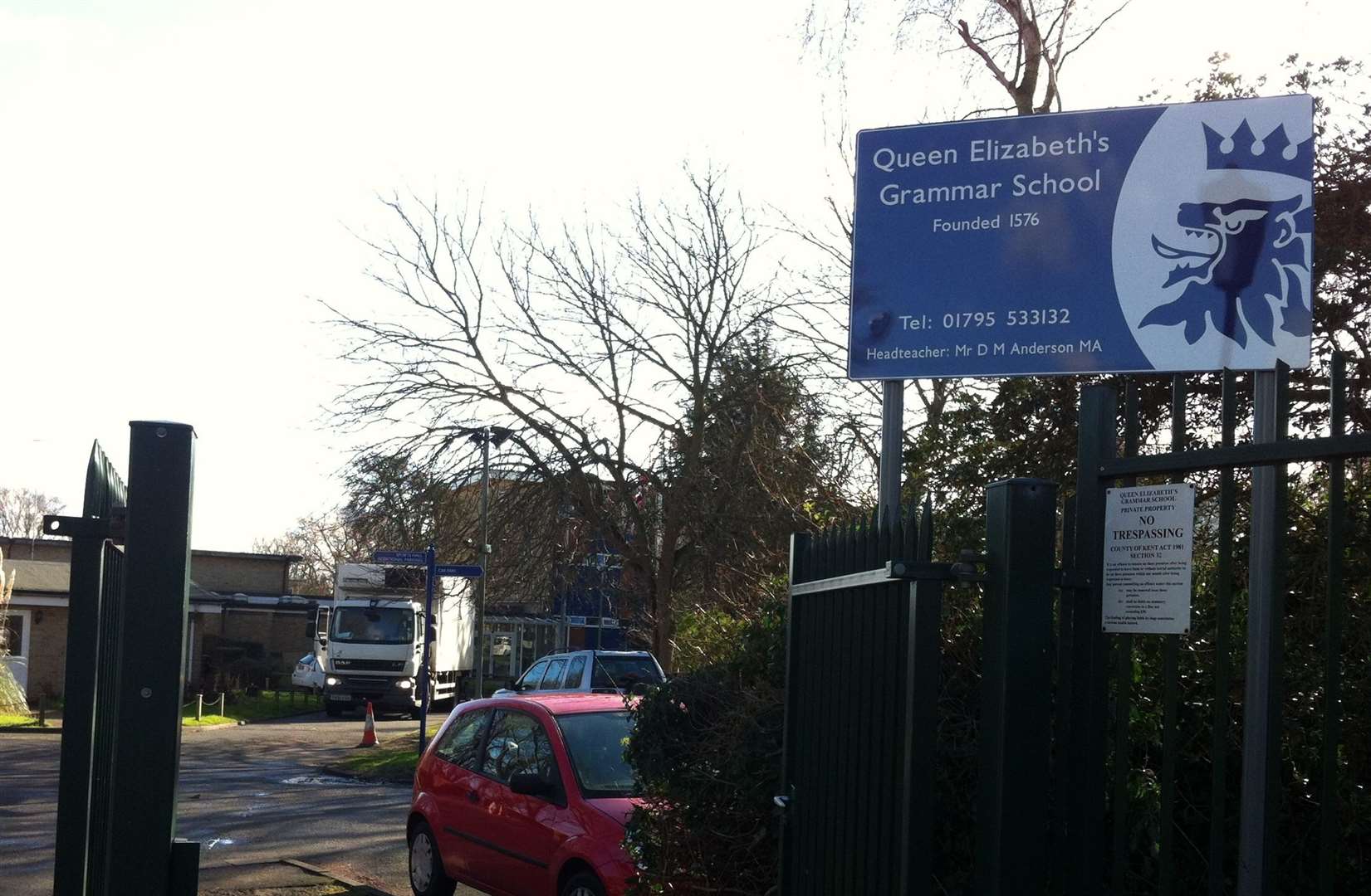 Queen Elizabeth's Grammar School in Abbey Place, Faversham