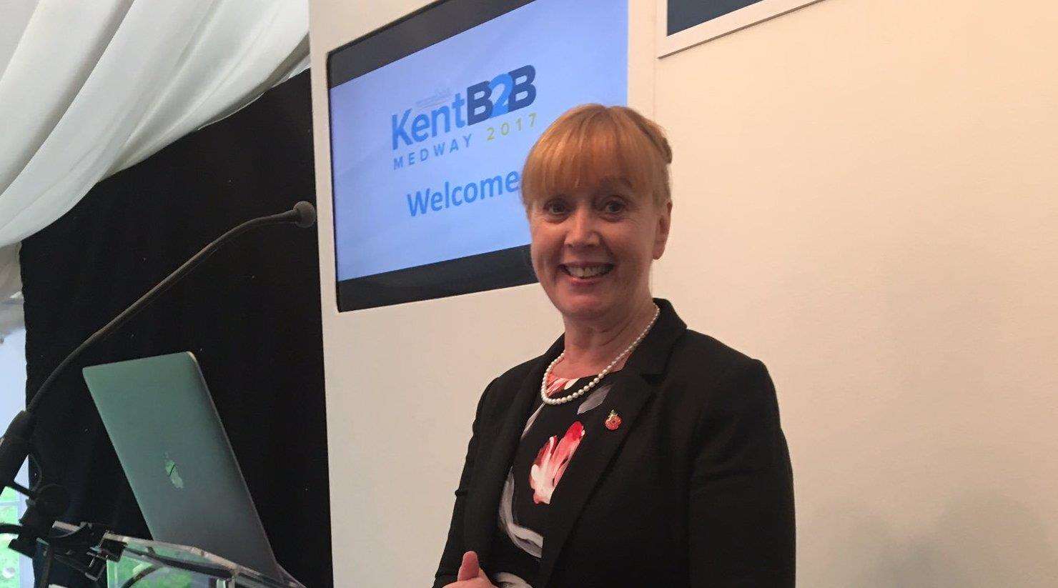 Jo James CEO of Kent Invicta Chamber of Commerce