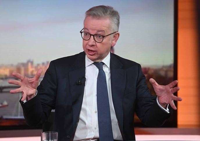 Former Levelling up Secretary Michael Gove had vowed to make developers fix the cladding crisis. Photo: PA
