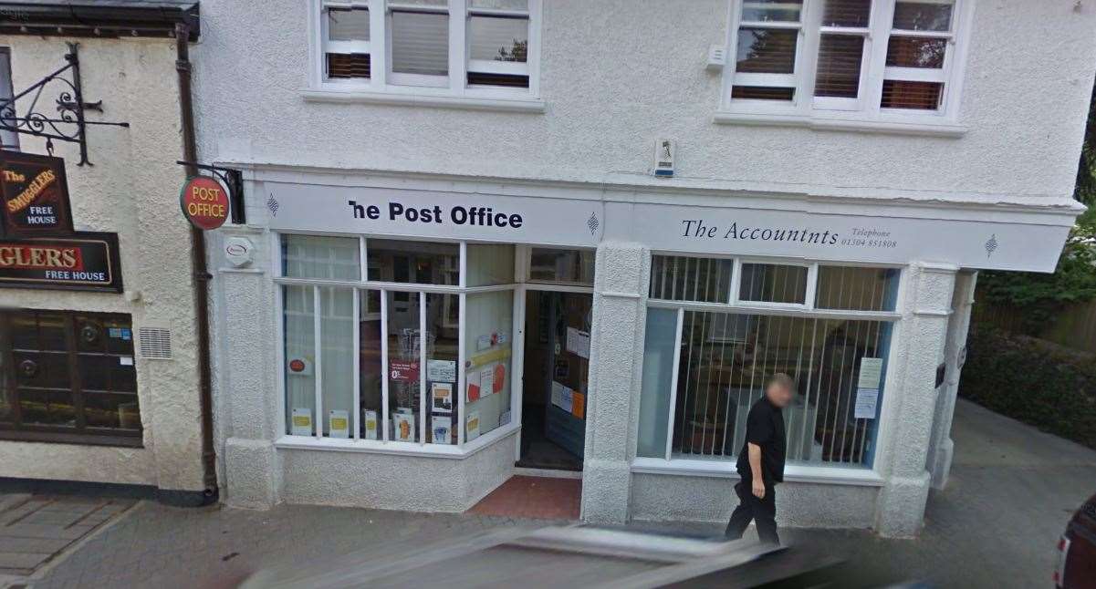 The Post Office in St Margaret's was burgled