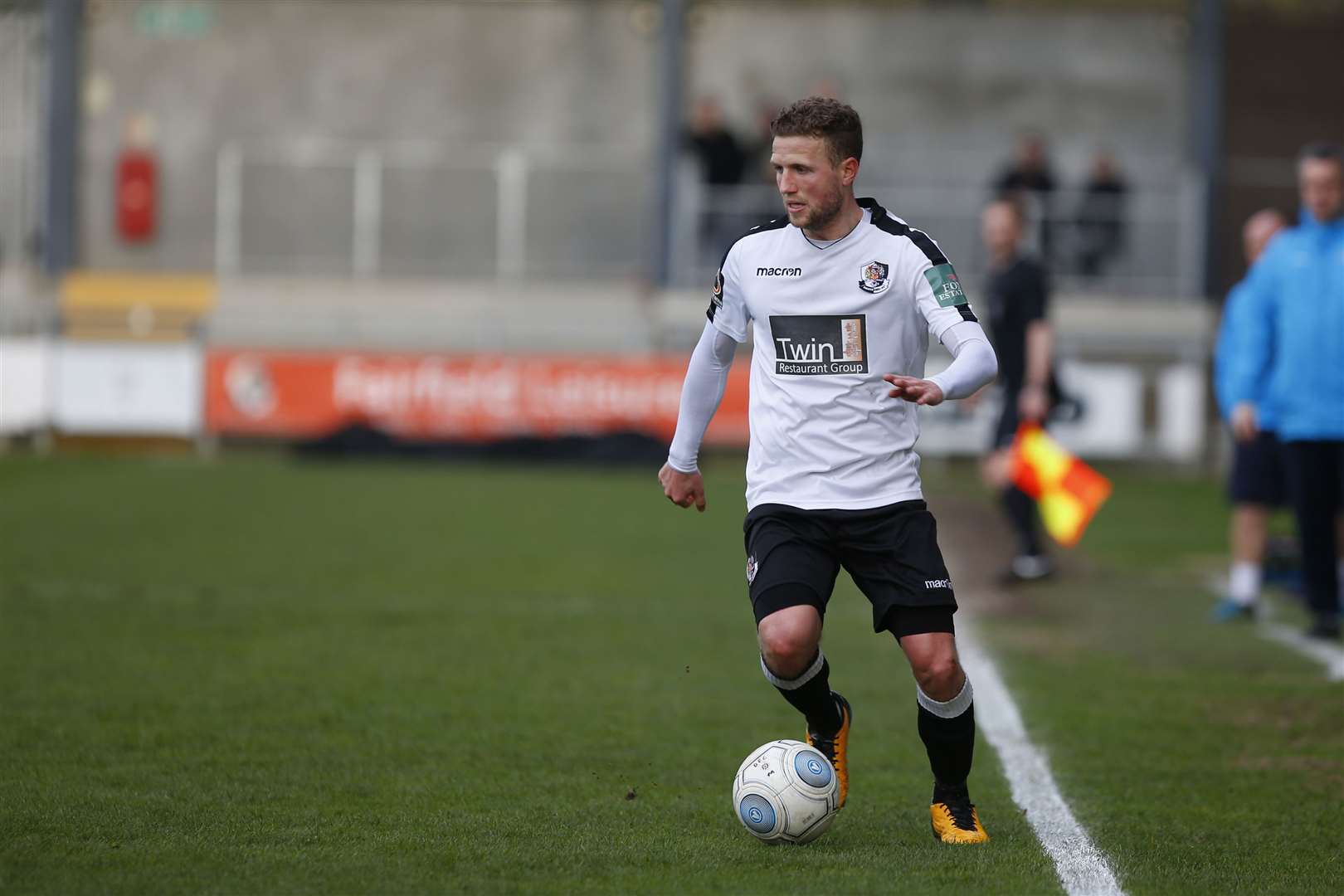 Billy Crook won't be involved in Dartford's play-off campaign Picture: Andy Jones