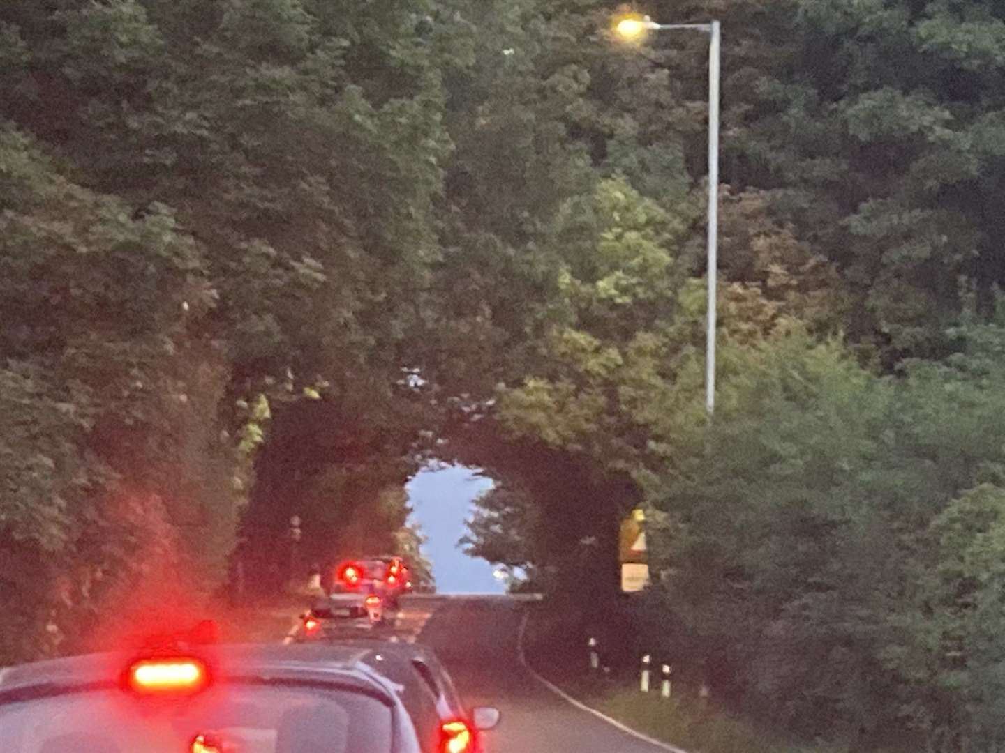 There are long queues on the A2 towards Sittingbourne. Picture: John Nurden (59472075)