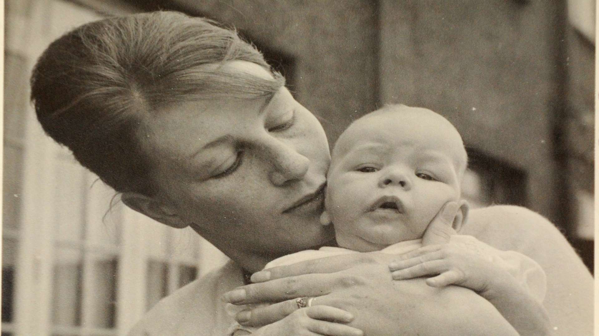 Brenda Rae with Colin as a baby