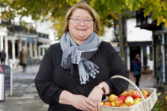 Chef Rosemary Shrager, who has a cookery school in Tunbridge Wells