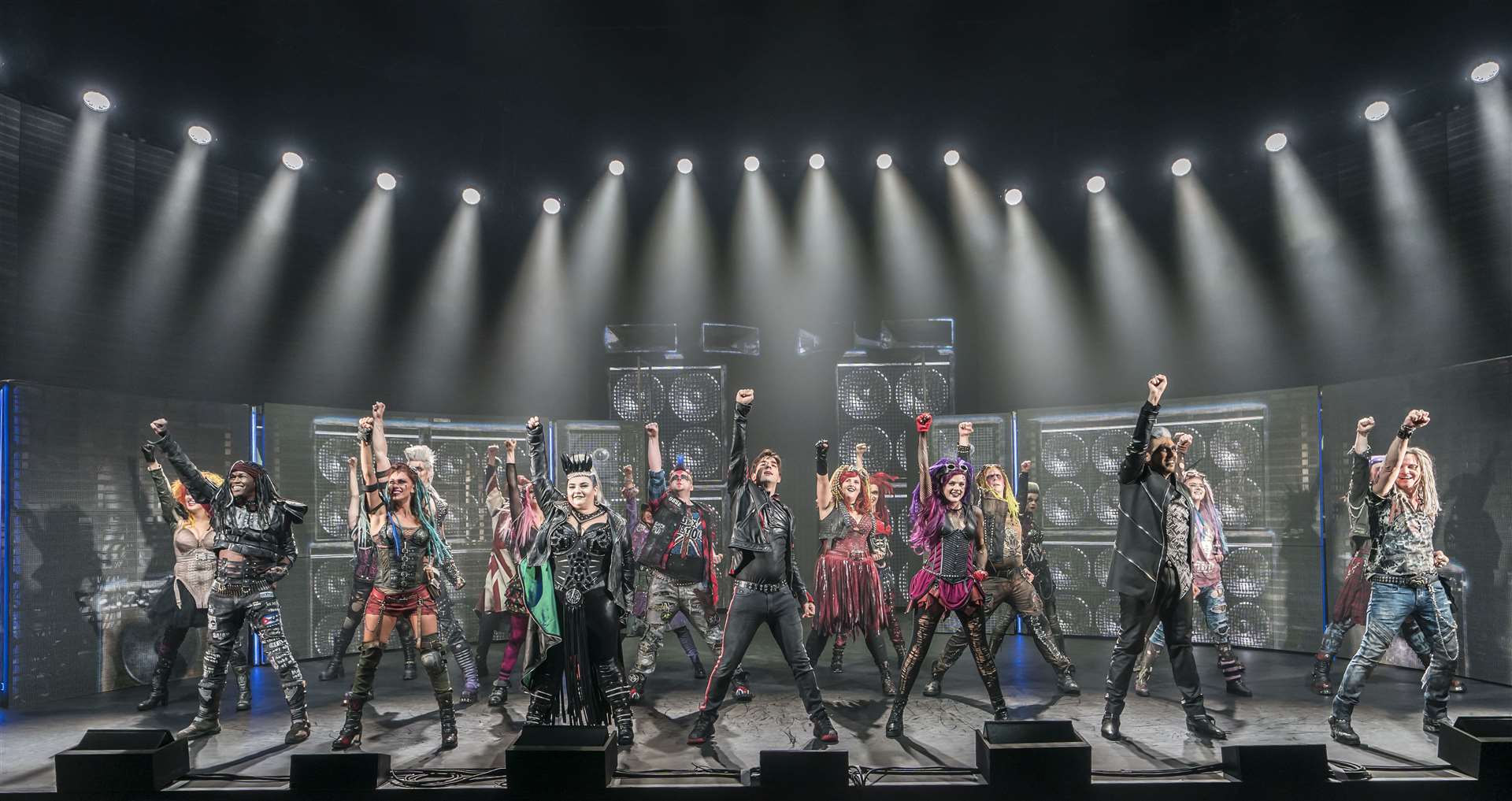 The We Will Rock You stage musical. (Photo: Johan Persson)