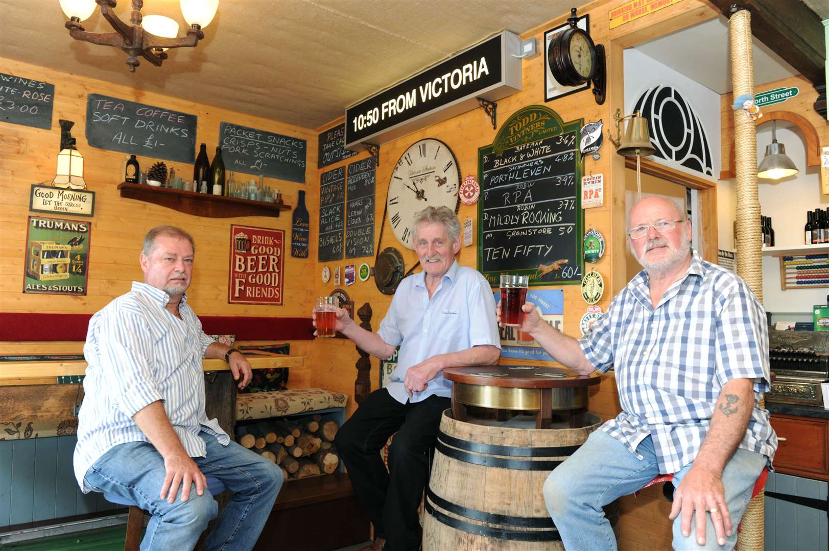 Werner Neumann, Gary O'Hara and Bob Jackson opened the pub in 2015