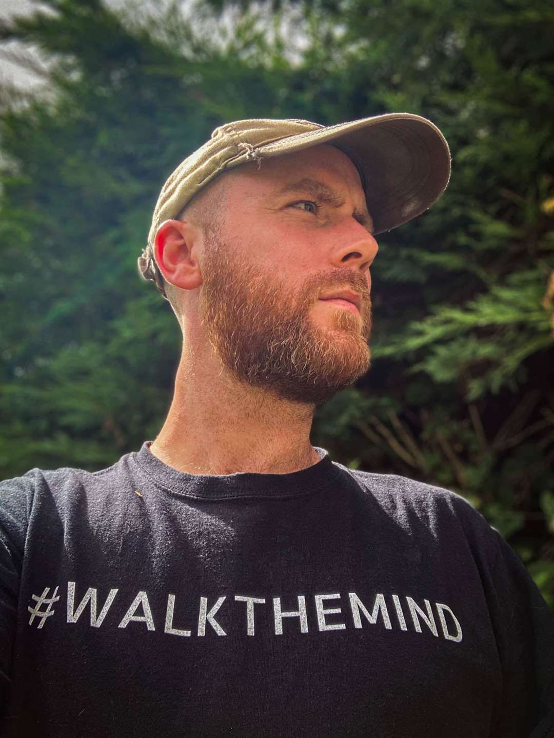 Oliver Bowers' #WalktheMind campaign is followed by 30,000 people from more than 120 countries