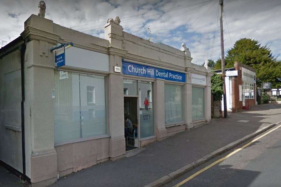 Church Hill Dental Practice. Pic: Google street views