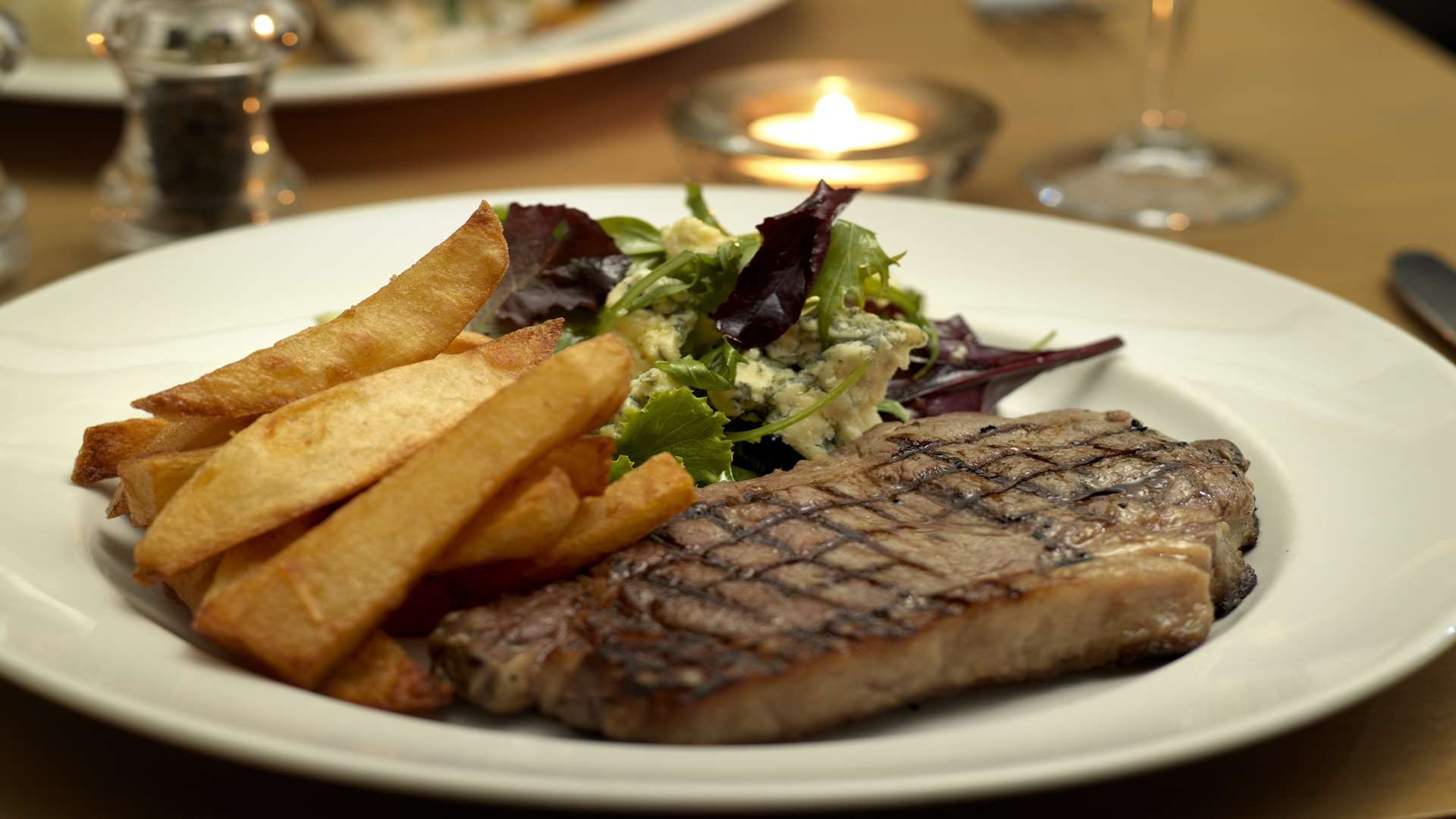 Steak on the menu at the Bull Hotel in Wrotham.