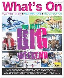 My Kent Big Weekend stars on this week's What's On cover