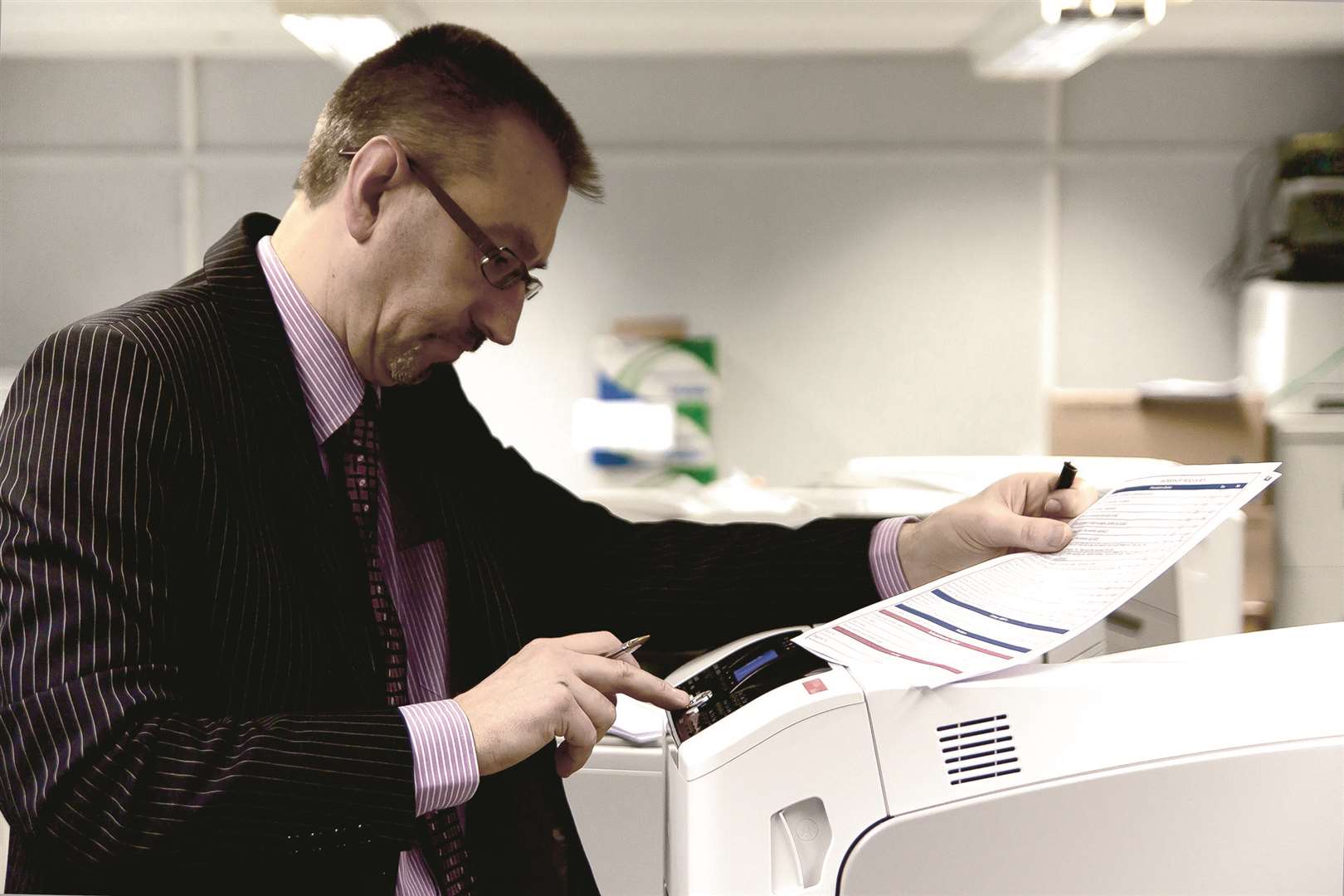 Geerings supplies printers and copiers as well as other document technology