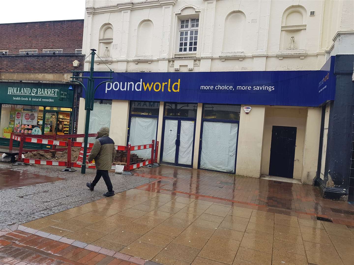 The former poundworld store in Chatham High Street