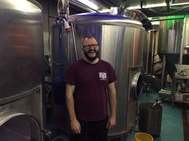 The nicest guy you’ll ever meet in brewing – James has never been more at home than he is at Iron Pier