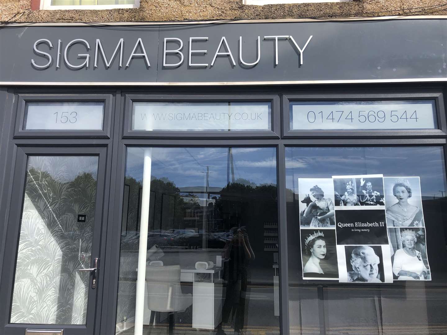Sigma Beauty has put up pictures of the late monarch