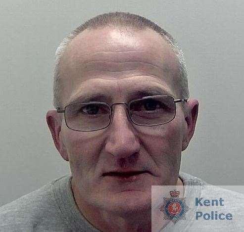 Jailed: Darren McAdam. Picture: Kent Police