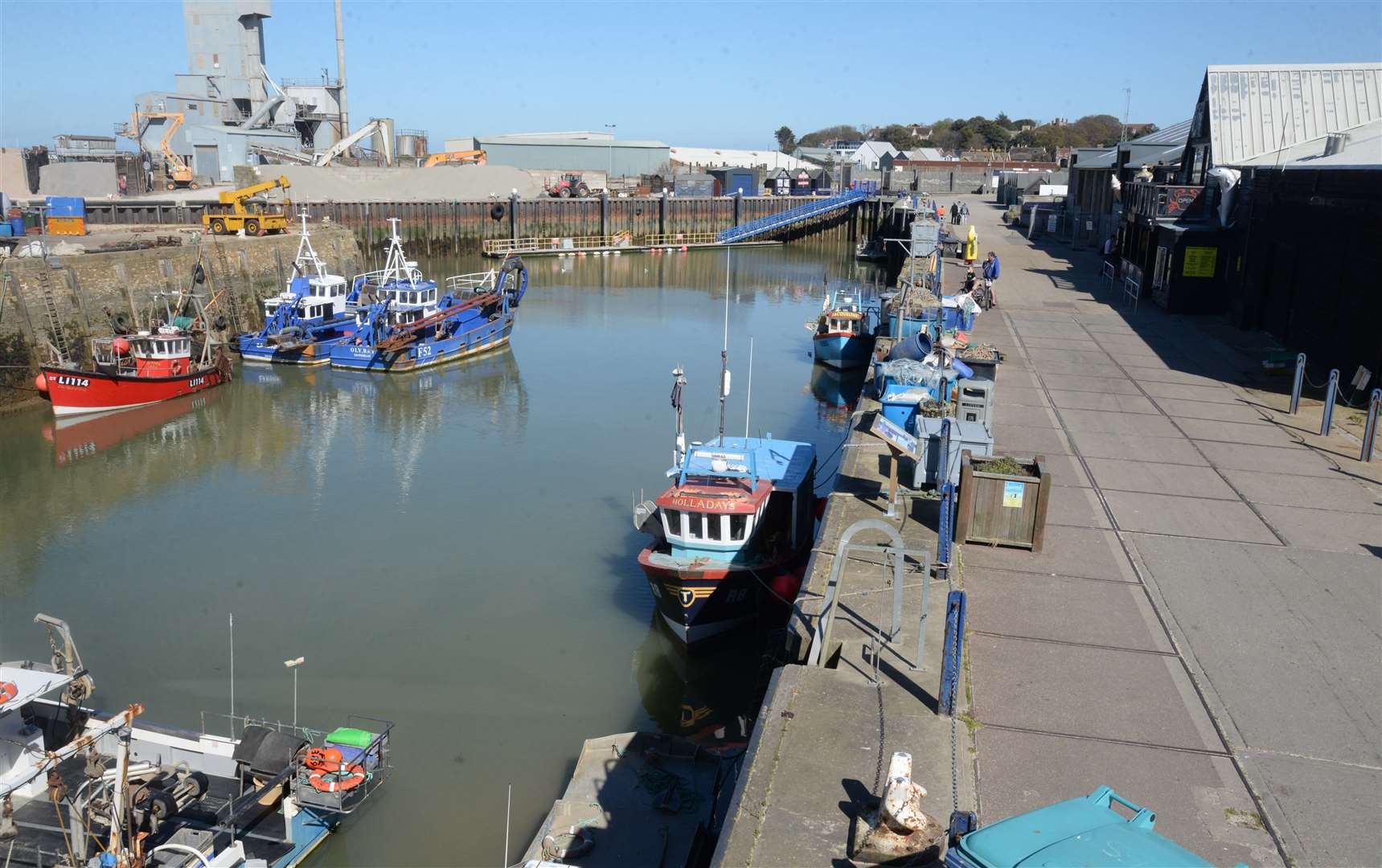 It is hoped visitors will stay away from Whitstable Harbour and other tourist hotspots this Easter weekend. Picture: Chris Davey