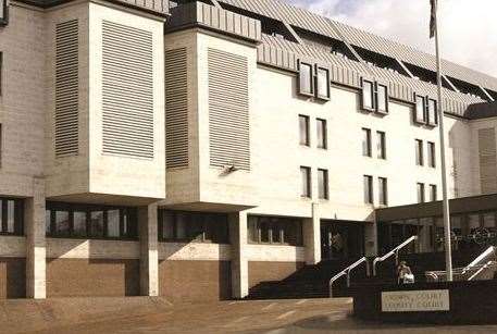 Maidstone Crown Court. Stock picture