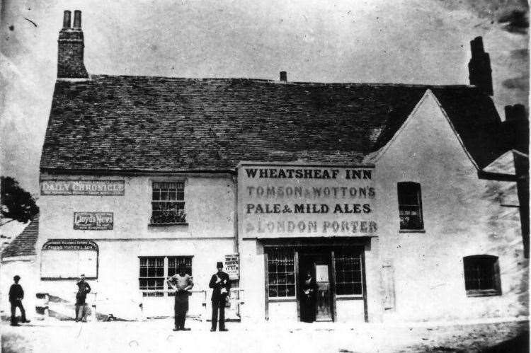 The original Wheatsheaf in Ramsgate before it was rebuilt. Picture: dover-kent.com