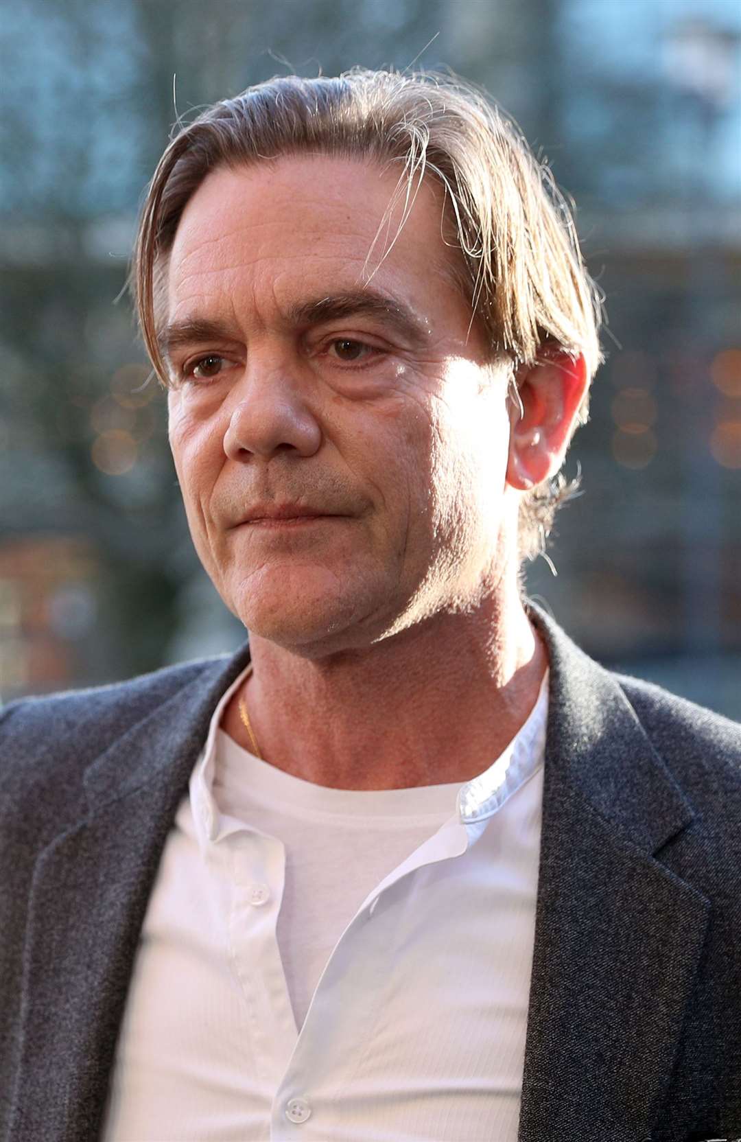 Actor John Michie outside Winchester Crown Court (Andrew Matthews/PA)