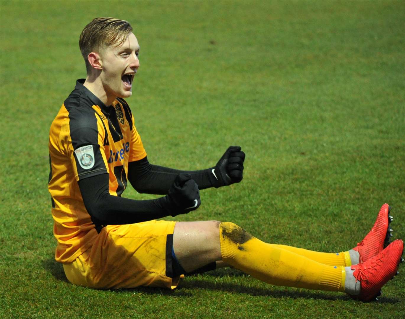 Joe Pigott is among the players to have moved on from Maidstone United Picture: Steve Terrell