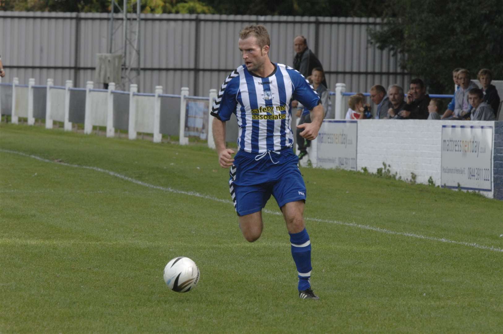 Darren Marsden turned on the style to help Herne Bay get off to a good start Picture: Chris Davey