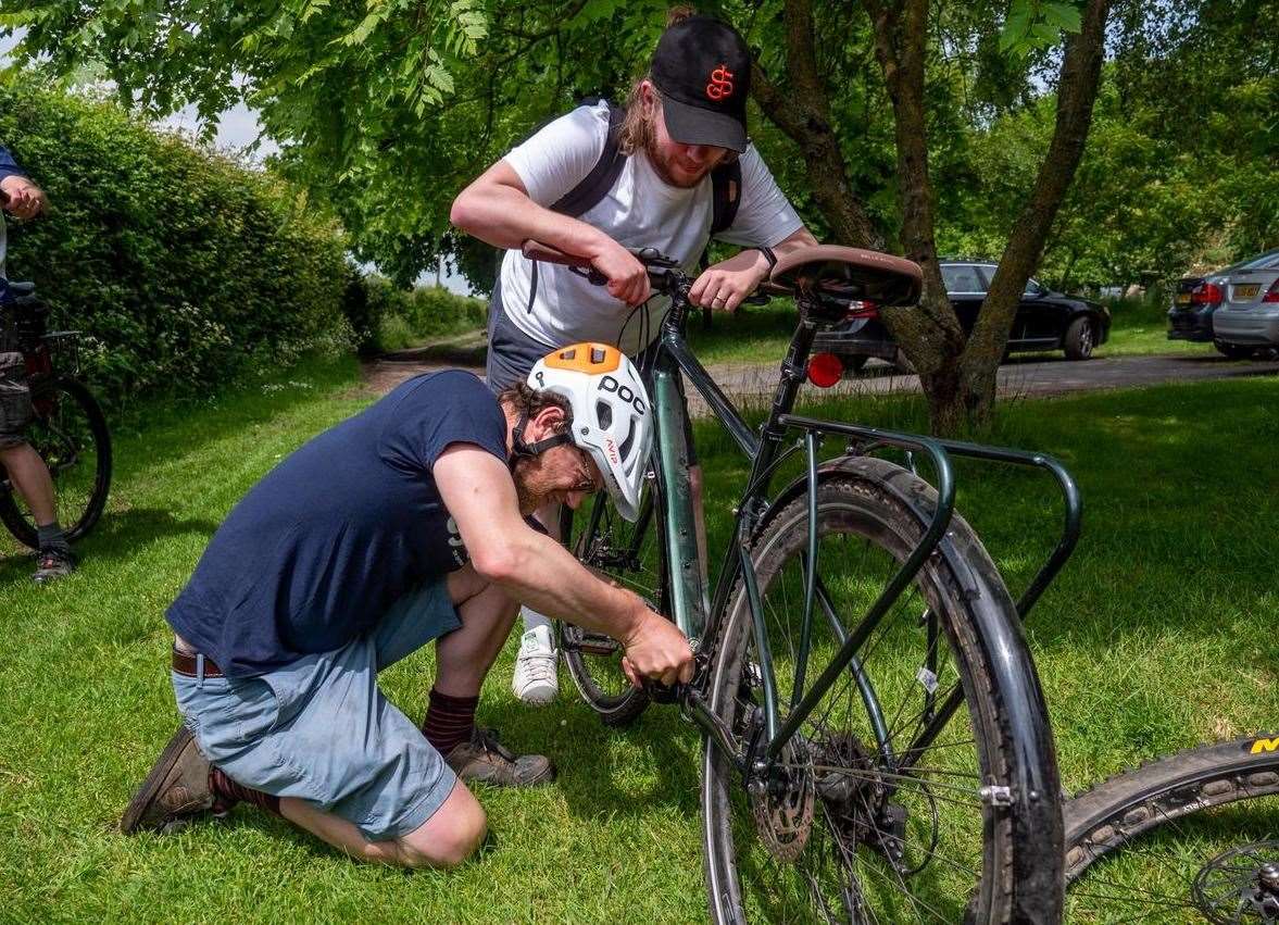Do come prepared with a toolkit - you really never know when it might come in handy. Picture: Cycling UK