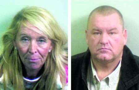 Dealers Raymond Heather (right) and his partner Tracey McCarthy were convicted of conspiracy to supply cocaine