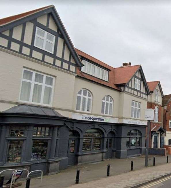 The former White Horse pub run by murderer Steve Wright is now a Co-op store. Picture: Google