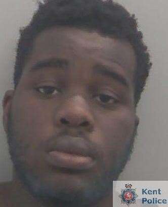 Snapchat rapist Emmanuel Agbaje has been sentenced to 16 years. Pic: Kent Police