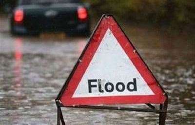 People are being told to avoid using low lying footpaths or entering areas prone to flooding