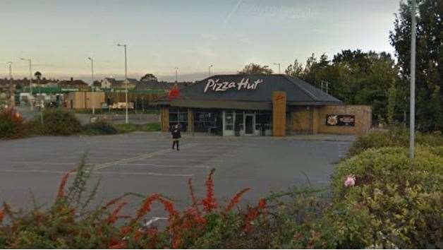 Pizza Hut in Mill Way, Sittingbourne, before it closed