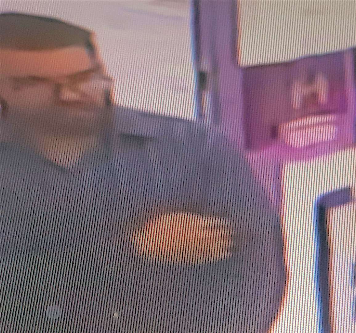Police have released this CCTV image. Picture: Kent Police