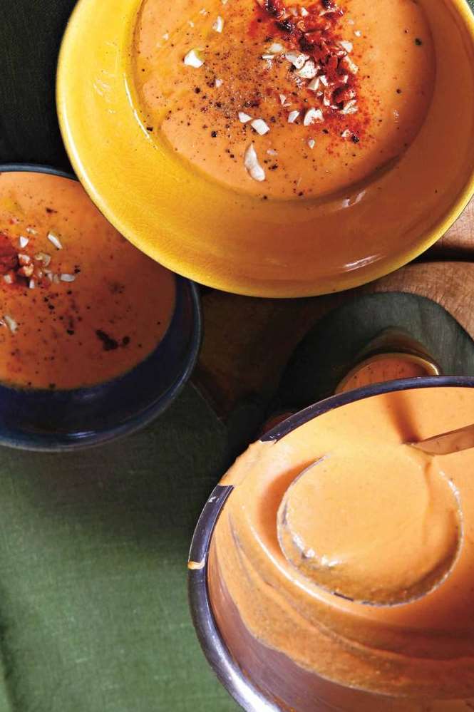 Hugh Fearnley-Whittingstall's creamy roasted tomato soup