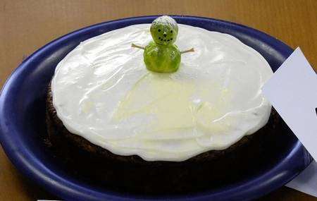 The delicious sproutcake - picture: Mike Burton Phillipson