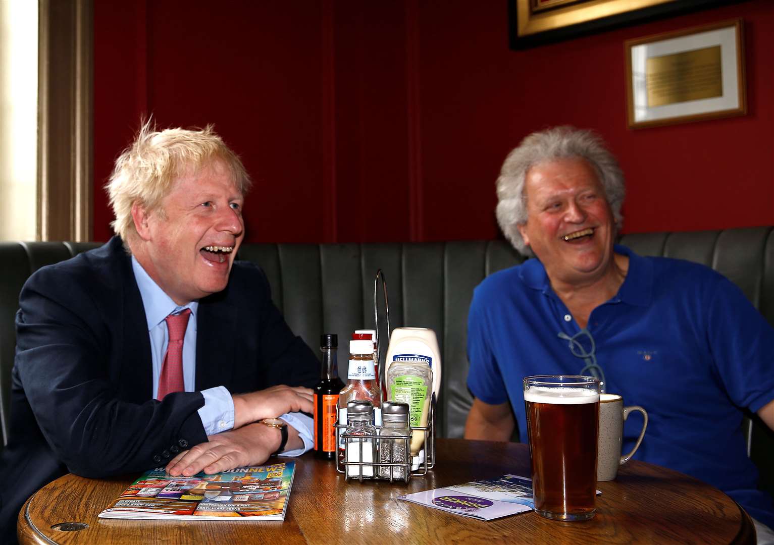 Wetherspoon founder Tim Martin called Boris Johnson a ‘winner’ when he ran in the Conservative leadership race (Henry Nicholls/PA)