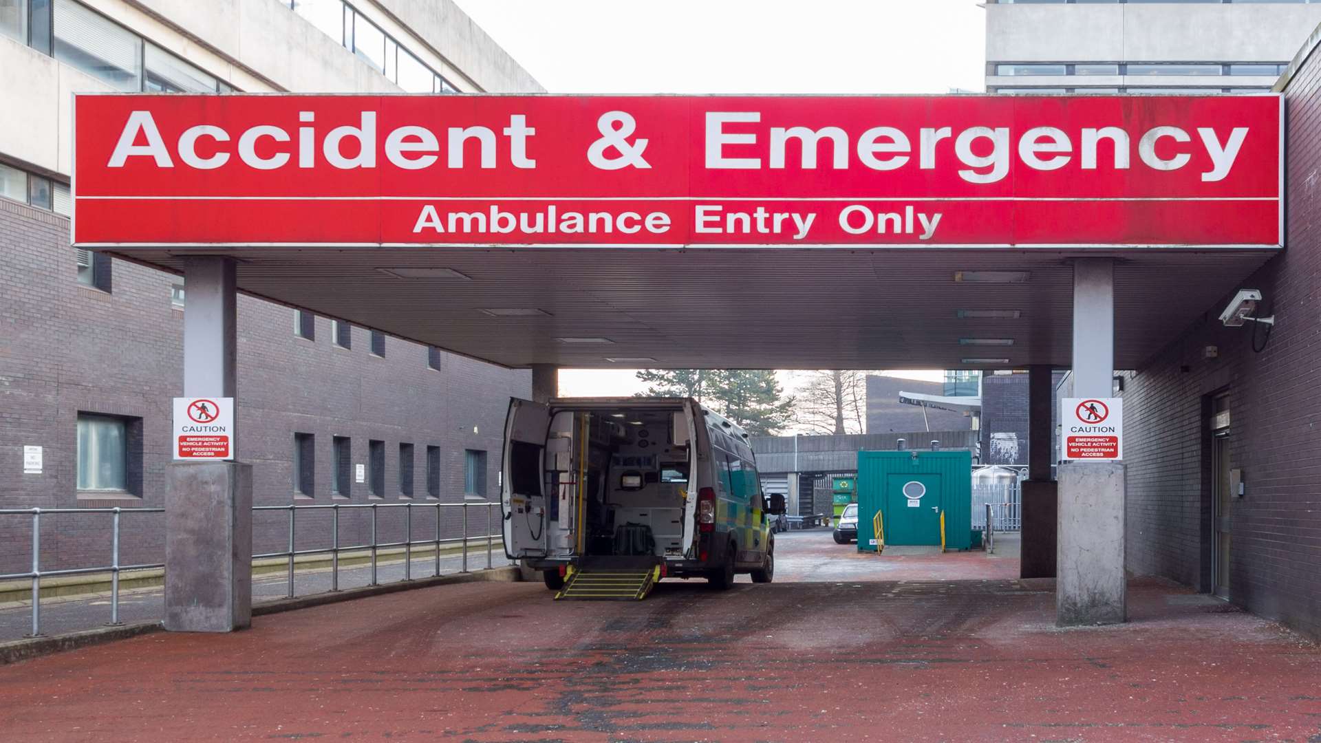 Hospitals saw fewer patients within the four-hour target