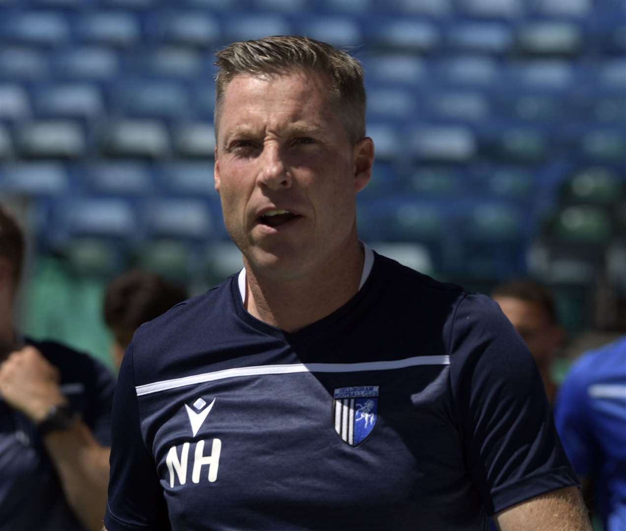 Gillingham manager Neil Harris finally has options to choose from. Picture: Barry Goodwin