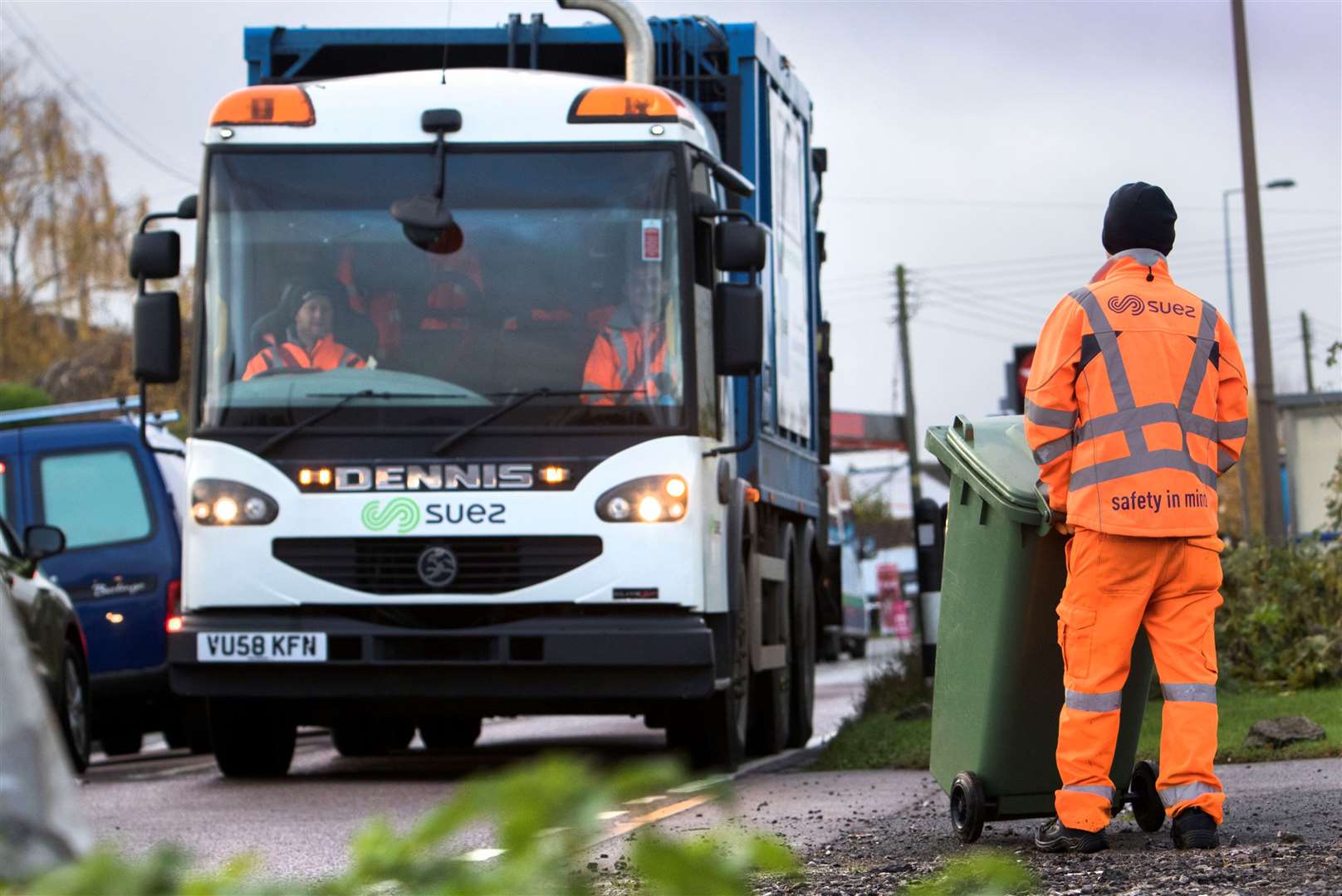 Suez has taken over the bin collections in Swale, Ashford and Maidstone