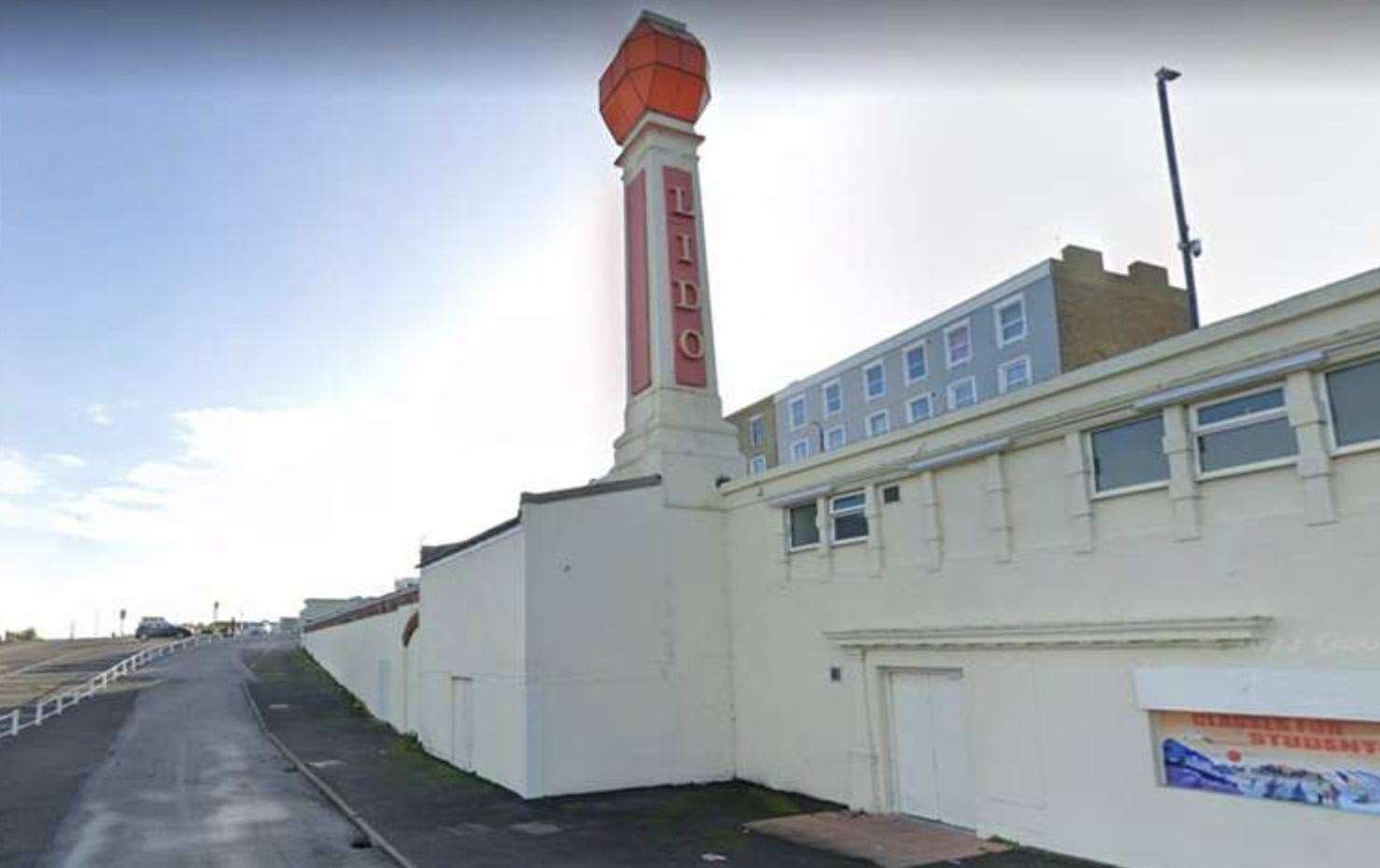 The new Libertines music video features a shot of Margate's Lido. Picture: Google