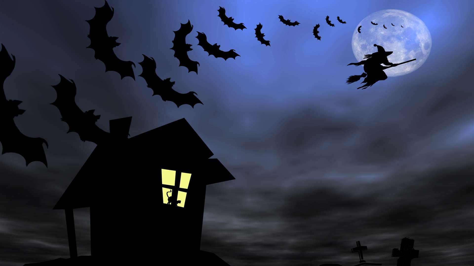 A spooky night