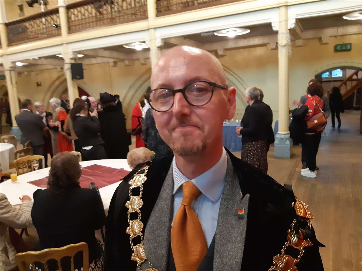 New Dover deputy mayor Dominic Howden