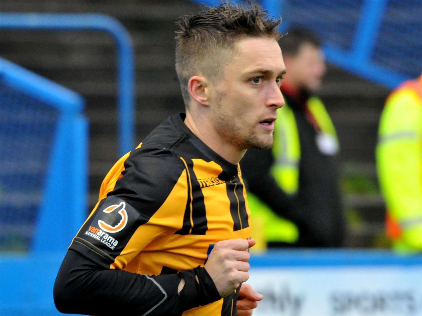 Maidstone new boy Jake Robinson has been reunited with Harry Wheeler Picture: Steve Terrell