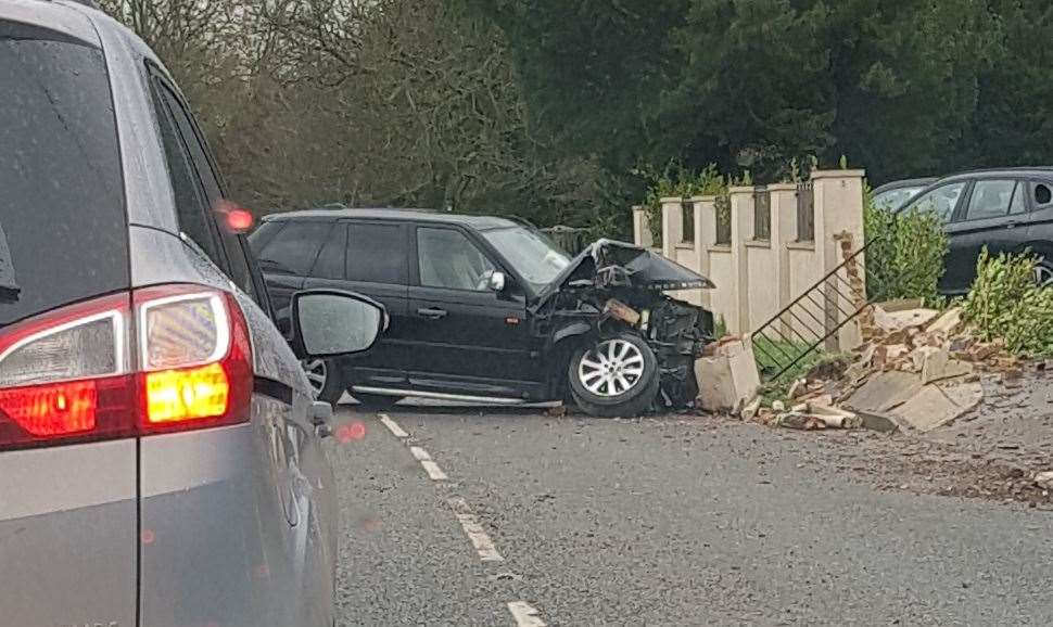 The crash happened on Wrotham Road (7657708)