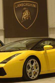 Lamborghini showroom