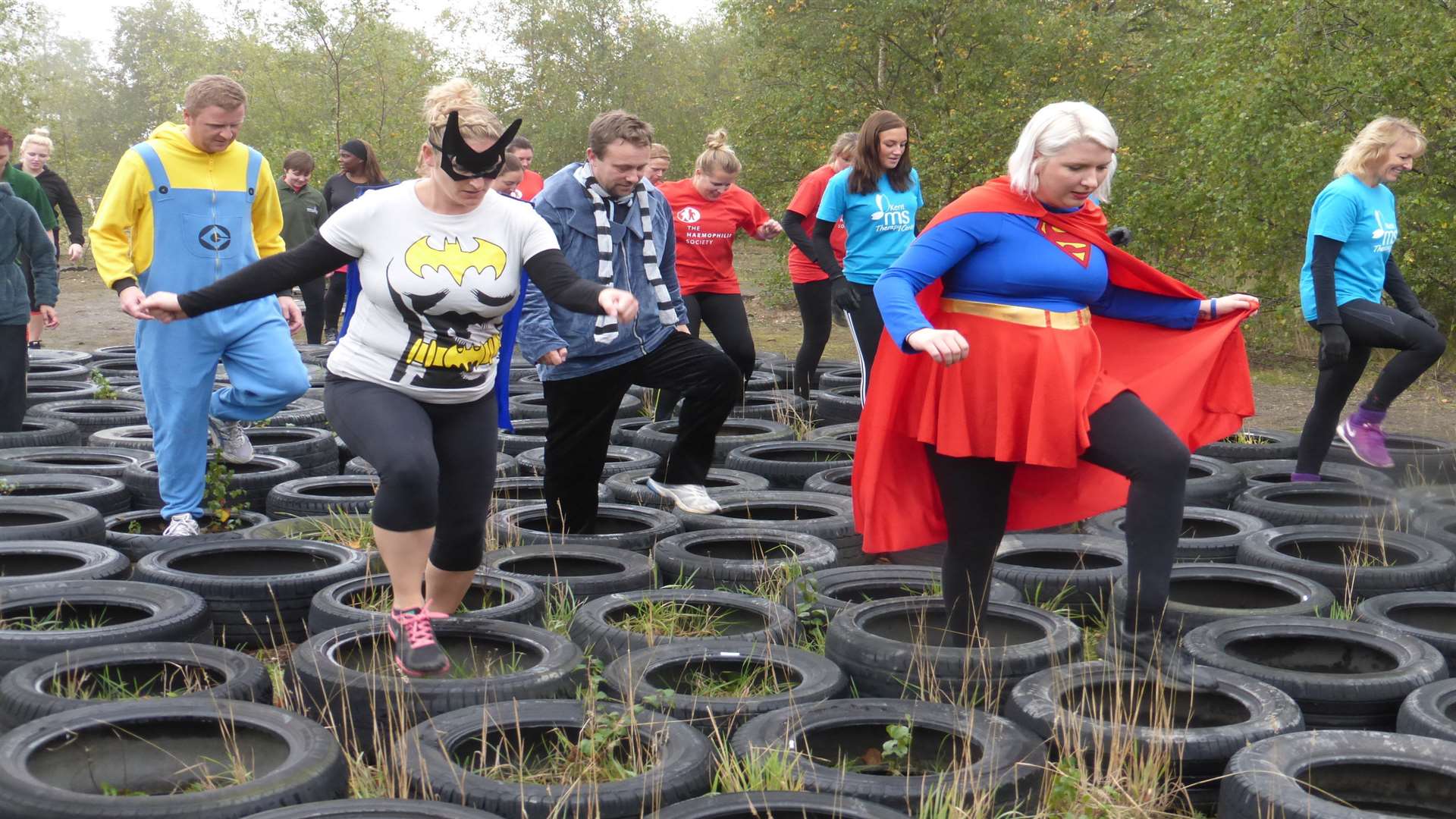 Charities and their supporters can raise funds through events including the KM Assault Course Challenge which this year topped £15,000 for 23 good causes.