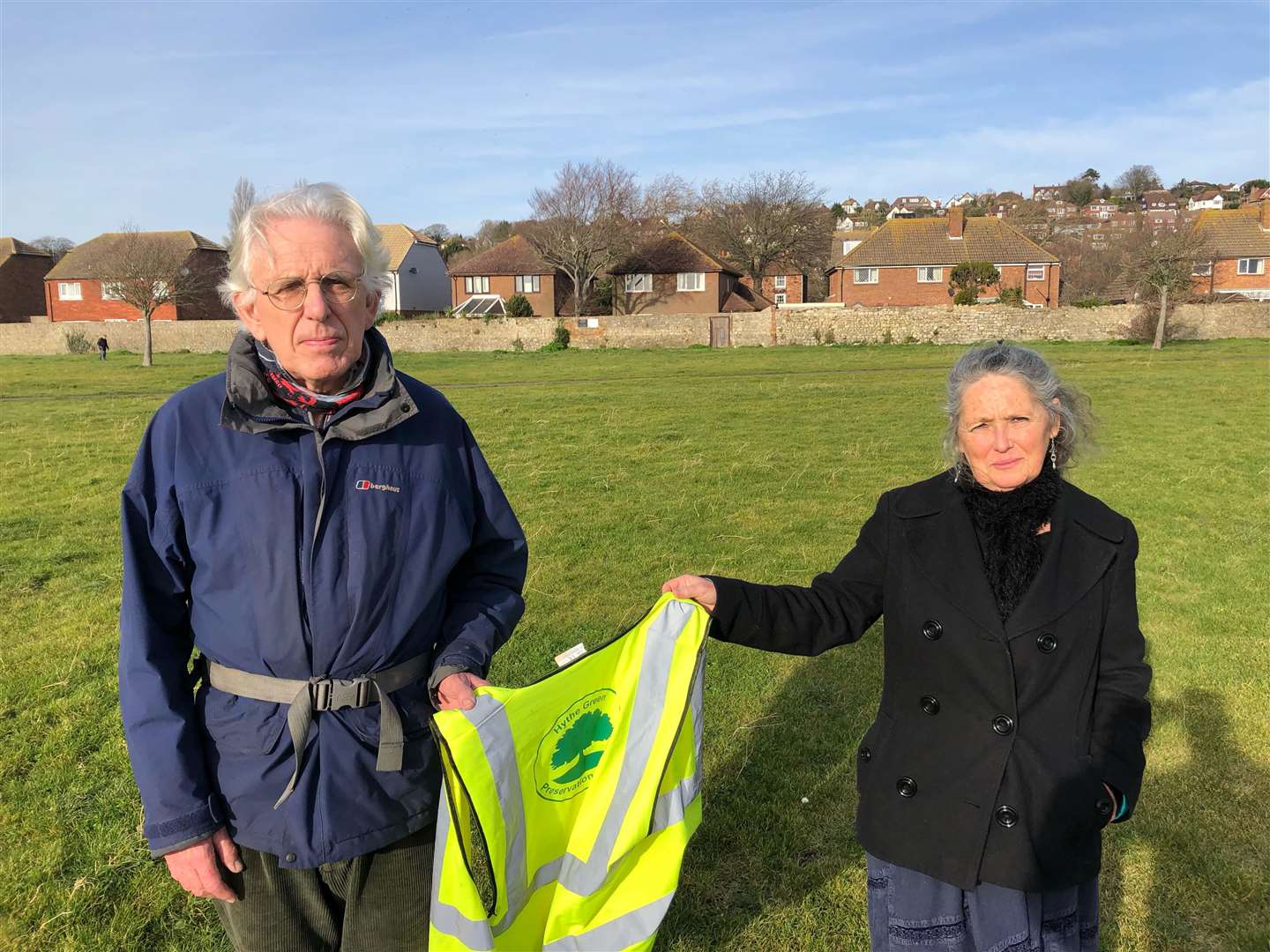 The pair believe the noise and traffic would be a major problem for residents living near Hythe Green