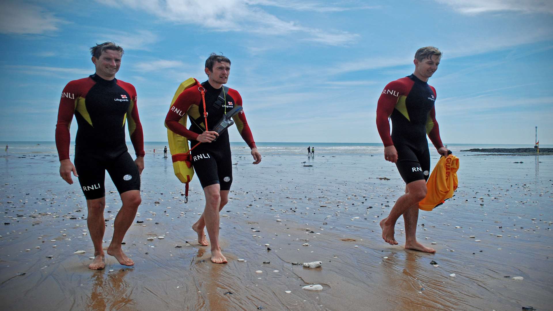 RNLI lifeguards are employed at Broadstairs. Picture: RNLI